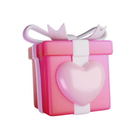 Cadeau de Saint Valentin  3D Icon