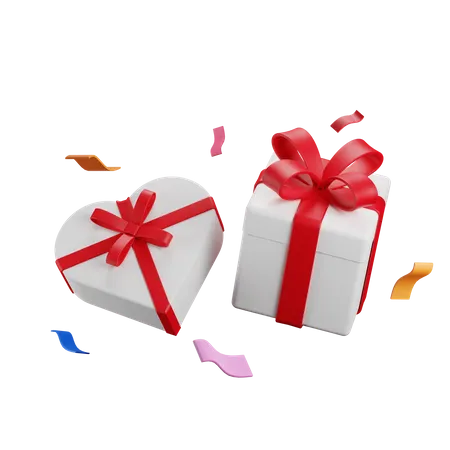 Cadeau de Saint Valentin  3D Icon