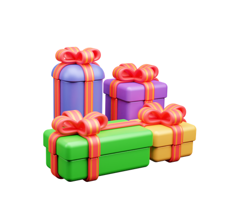 Cadeaux  3D Icon