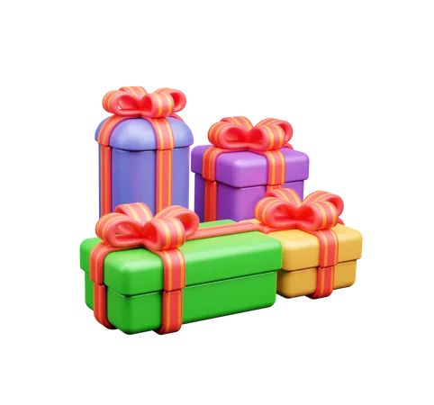 Cadeaux  3D Icon