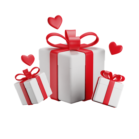 Cadeaux de la Saint-Valentin  3D Icon