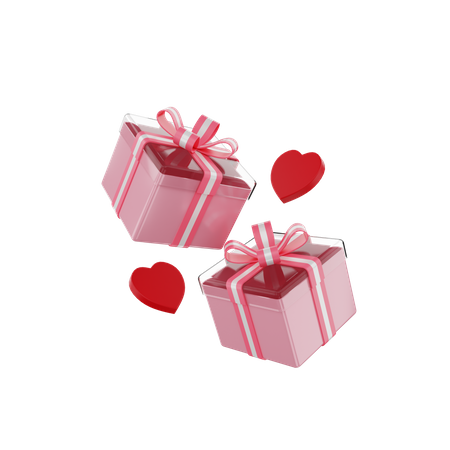 Cadeaux de Saint Valentin  3D Icon