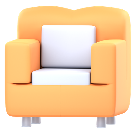 Cadeira  3D Icon