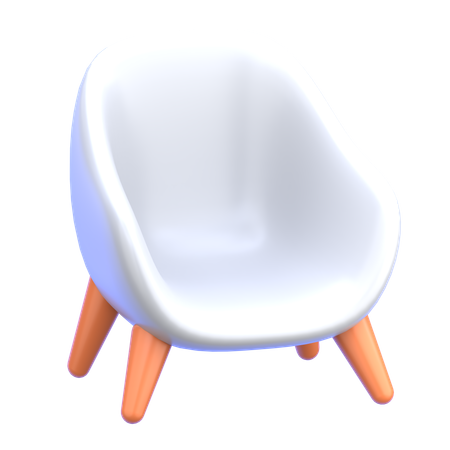 Cadeira  3D Icon