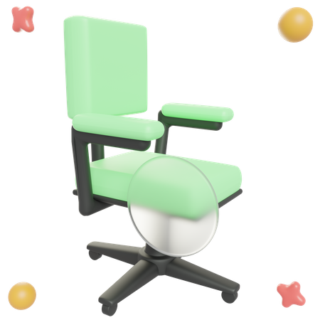 Cadeira  3D Illustration