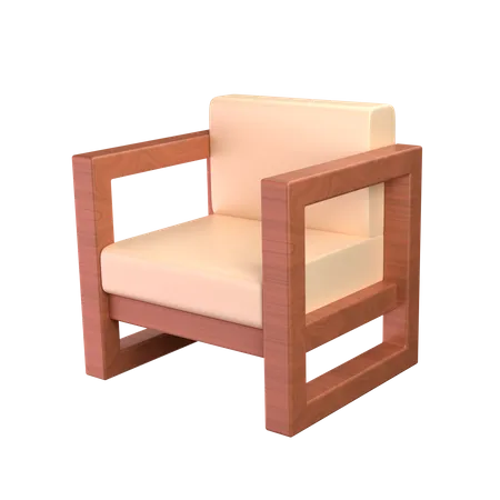 Cadeira  3D Icon