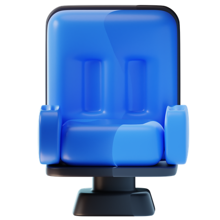 Cadeira de cinema  3D Icon