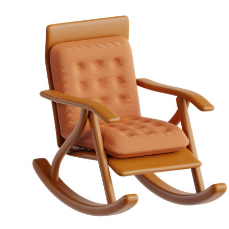 Cadeira de balanço  3D Icon