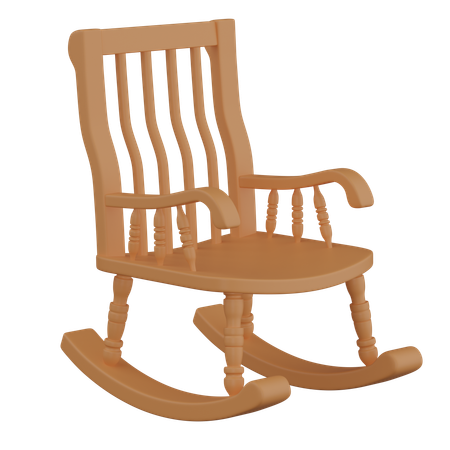Cadeira de balanço  3D Icon
