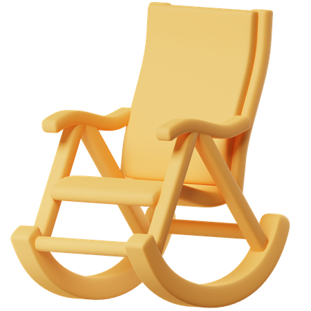 Cadeira de balanço  3D Icon