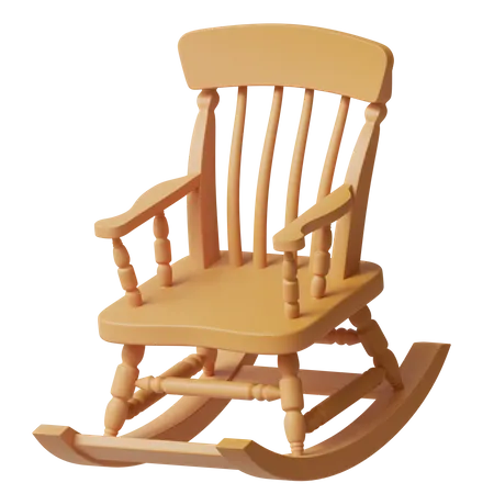 Ilustracoes 3 D Da Cadeira 3D Icon