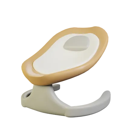 Icone 3 D Da Cadeira De Balanco Do Bebe 3D Icon