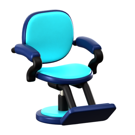 Cadeira de barbeiro  3D Icon