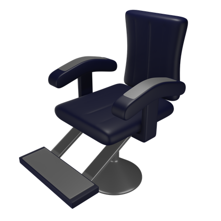 Cadeira de barbeiro  3D Icon