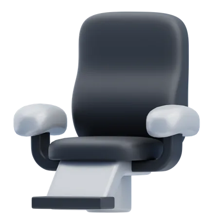 Cadeira de barbeiro  3D Icon