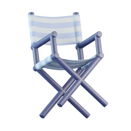 Cadeira de acampamento  3D Icon