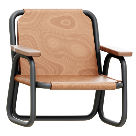 Cadeira de acampamento  3D Icon