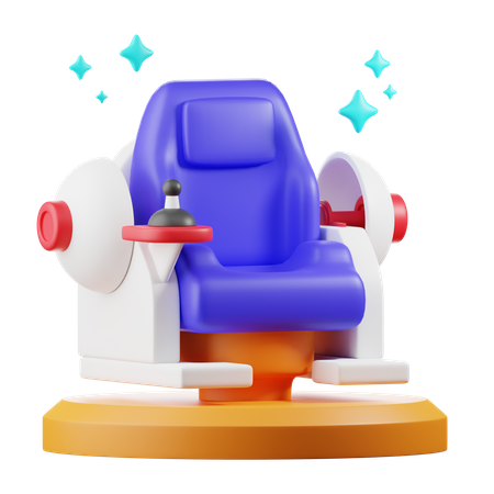 Cadeira de movimento  3D Icon