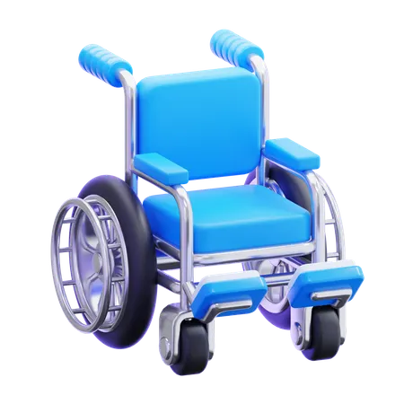 Cadeira de rodas  3D Icon