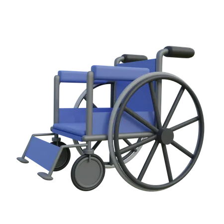 Cadeira de rodas  3D Illustration