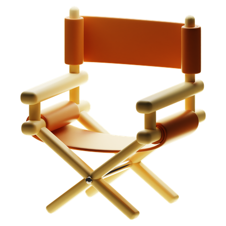 Cadeira dobrável  3D Icon