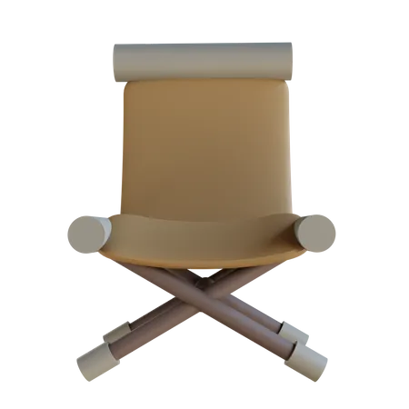 Cadeira De Ilustracao 3 D 3D Icon