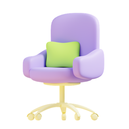 Cadeira de mesa  3D Icon