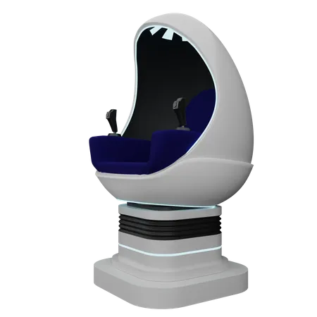 Cadeira de ovo vr  3D Illustration