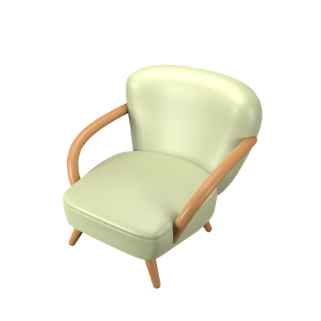 Cadeirão  3D Icon
