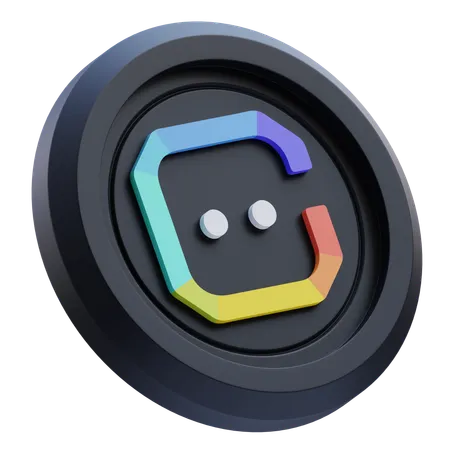 Criptomoneda ChainGPT  3D Icon