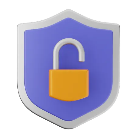 Protection par cadenas  3D Icon