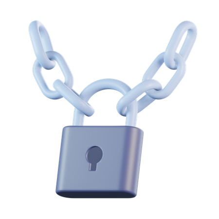 Chaîne de cadenas  3D Icon