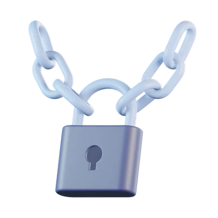 Chaîne de cadenas  3D Icon