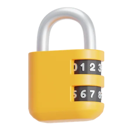 Code cadenas  3D Icon