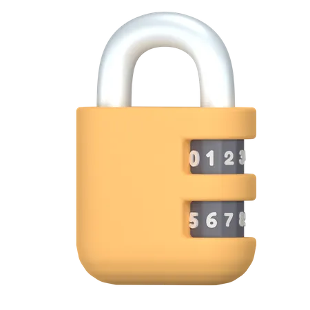 Cadenas codé  3D Icon