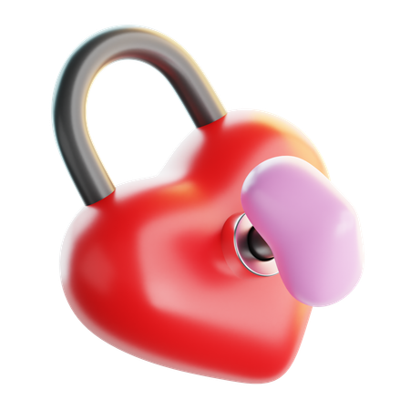 Cadenas coeur  3D Icon