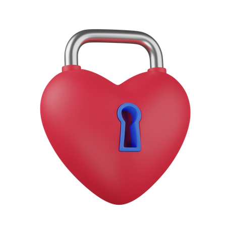 Cadenas coeur  3D Icon