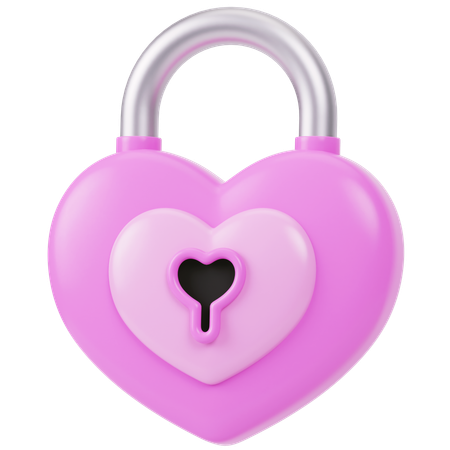 Cadenas coeur  3D Icon