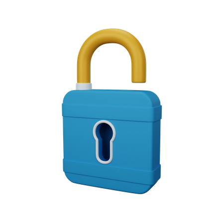 Cadenas ouvert  3D Icon