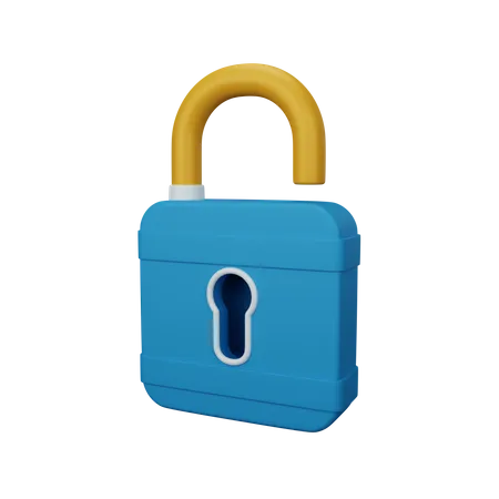 Cadenas ouvert  3D Icon