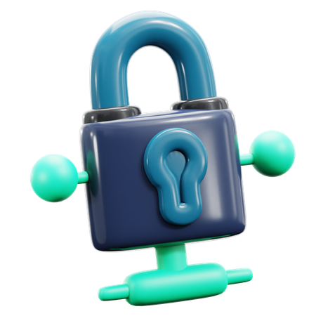 Cadenas réseau  3D Icon