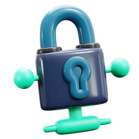 Cadenas réseau  3D Icon