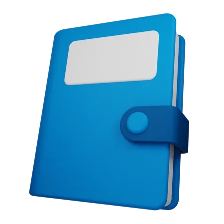 Caderno  3D Icon