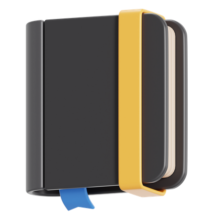 Caderno  3D Icon