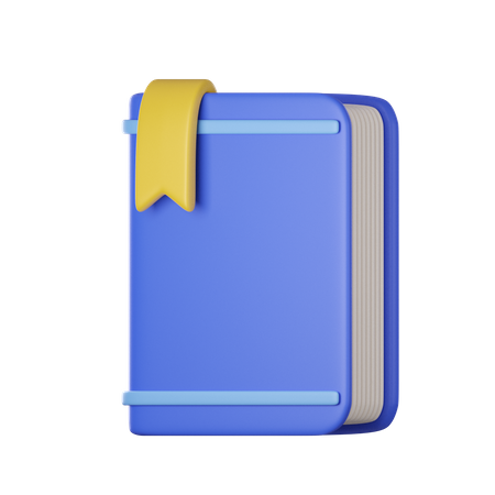 Caderno  3D Icon