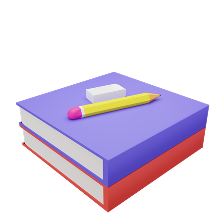 Caderno  3D Icon