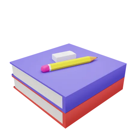 Caderno  3D Icon