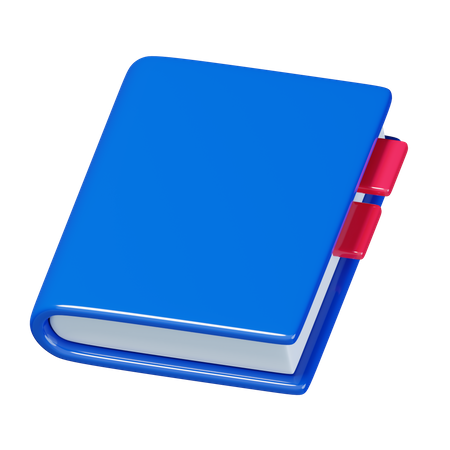 Caderno  3D Icon