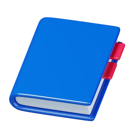 Caderno  3D Icon