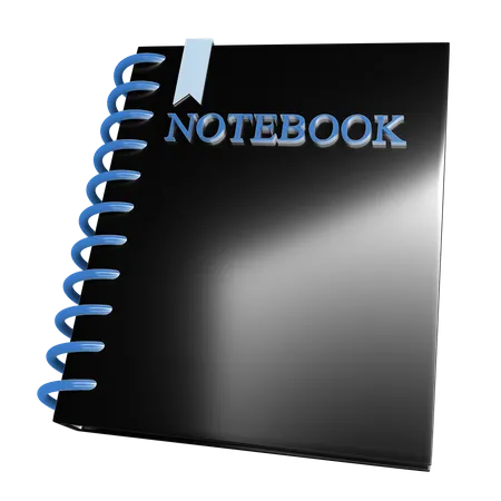 Caderno  3D Icon